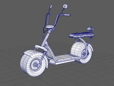 Scooter our generation 3D model