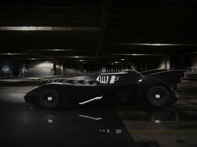 Batmobile 1989 V2 3D model