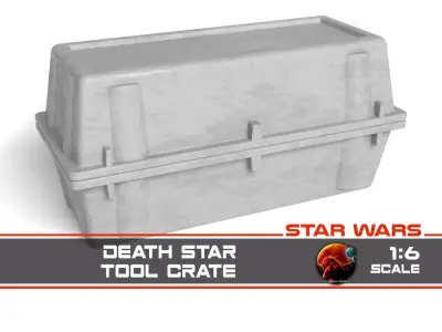 Death Star Tool Crate 1-6 scale Hottoys Free 3D print model