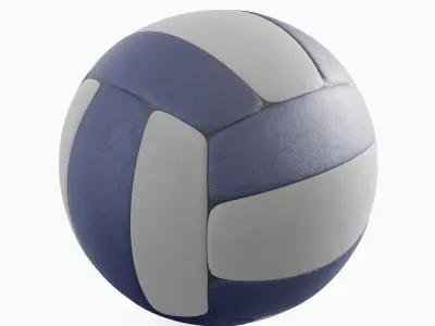 Volleyball Ball 02 Low-poly 3D model