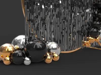 Balloon Arch 2 3D model