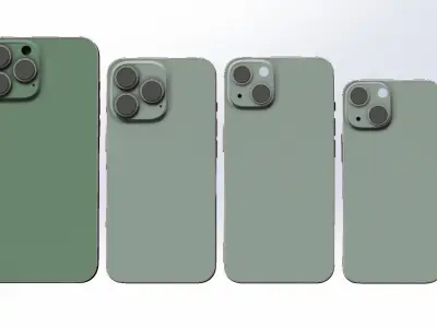 iPhone 13 series 3D model 3D print model