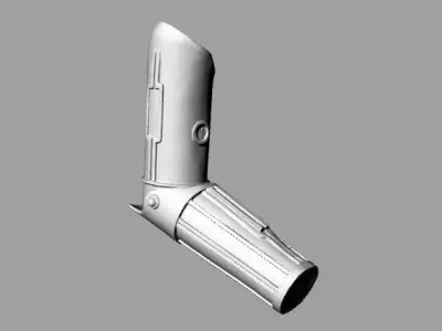 C-3PO Arm 3D scan 3D print model Free 3D print model