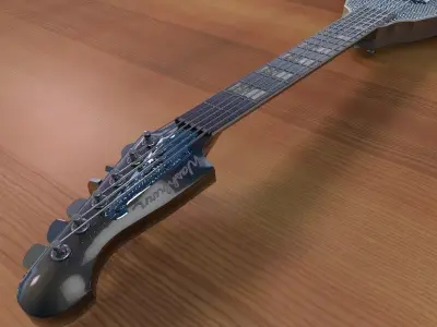 Washburn V Rhinestone 3D model