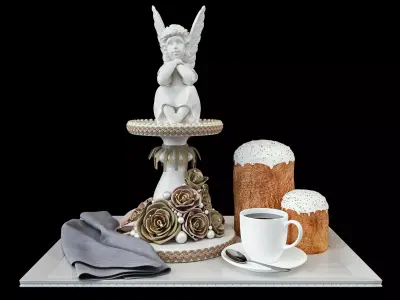 Decorative Set 03 3D model