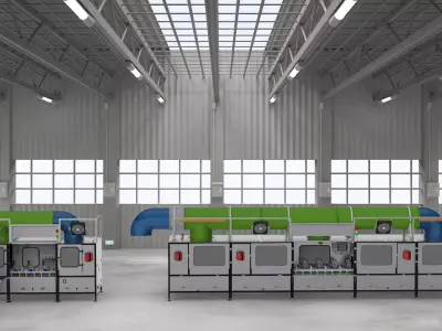 Motor aging test machine  3D model