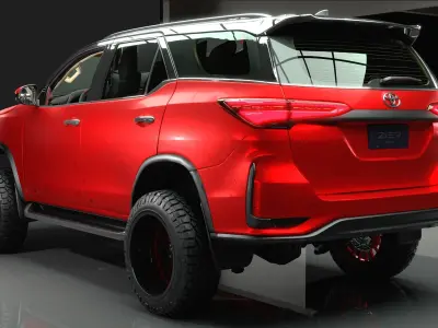 Toyota Fortuner 2022 3D model