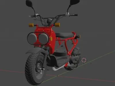 Honda Zoomer 3D model