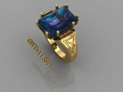 FASION RING 3D model 24