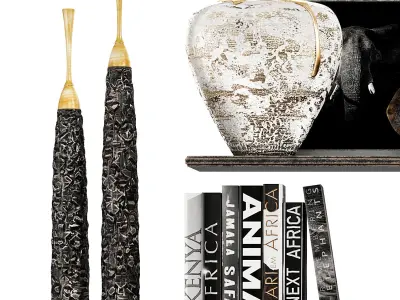 Decor set 33 3D model