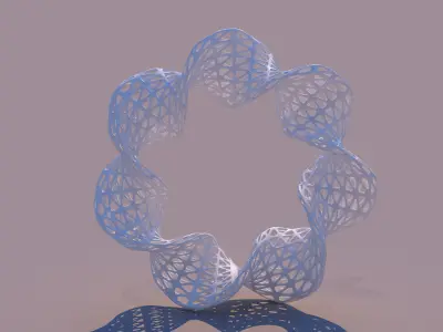 0111 - Organic Shape 3D model