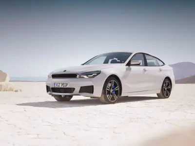 Family sedan unbranded 3D model