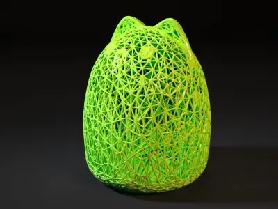 Cat decor 2 3D print model