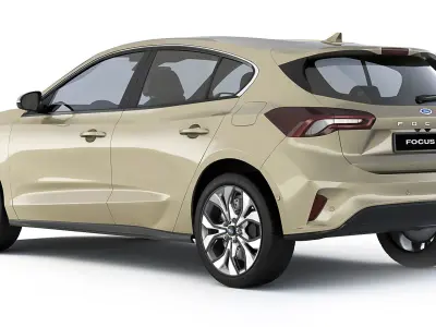 Focus Ecoboost 2018 3D model