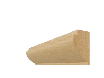 collection of 40 decorative moldings Low-poly 3D model