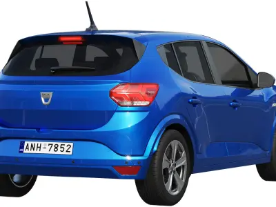 Dacia Sandero 2021 3D model