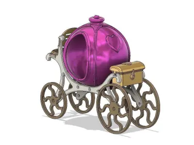 Cinderella Carriage 3D print model