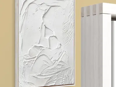Plaster Two Frame 29 Low-poly 3D model