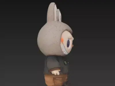 Labubu pack x15 3D print model
