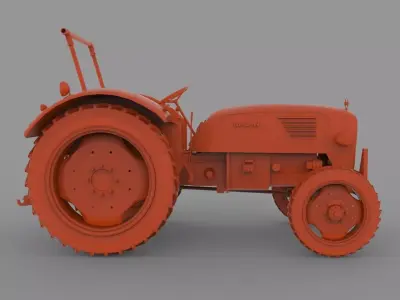 MAN 4P1 3D print model