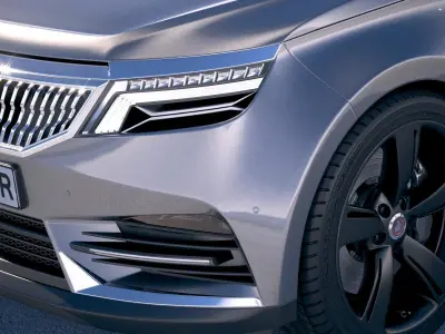 Generic Luxury SUV 2019 3D model