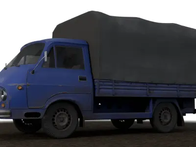LCV from East Europe Low-poly 3D model