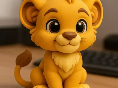 simba 3D print model