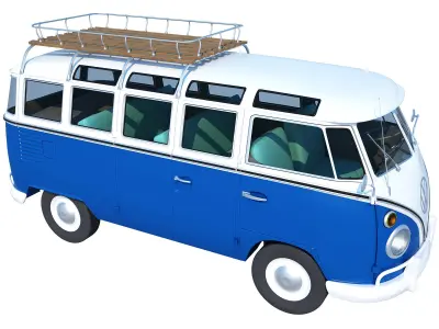 Volkswagen Camping Bus 3D model