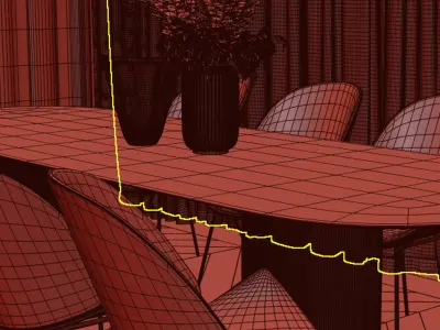 interior 004 3D model