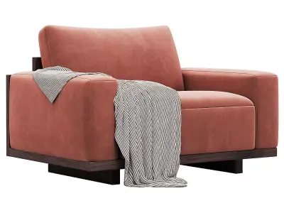 Goodall Sofa 135 By Arhauss 3D model