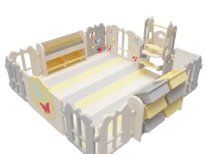 Playpen Baby  Play Yard 3D model