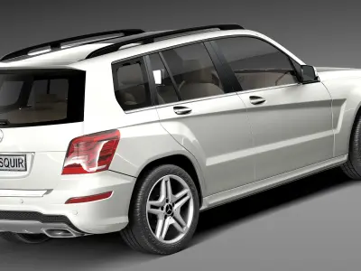 Mercedes-Benz GLK 2013 3D model
