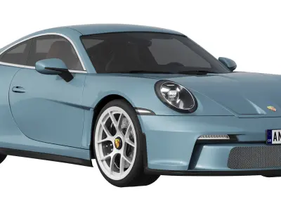 Porsche 911 S-T 3D model
