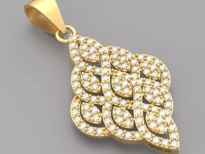 Pendant R-001 3D print model