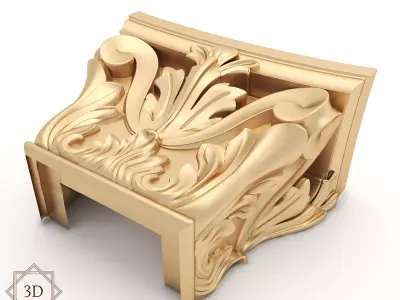 Corbel 13 3D model