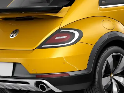 Volkswagen Beetle Dune Concept 2014 3D model