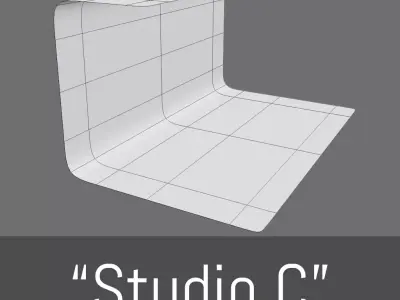 Studio C Free low-poly 3D model
