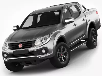 Fiat Fullback 2016 3D model