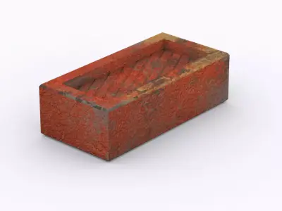 Brick Low-poly 3D model buy