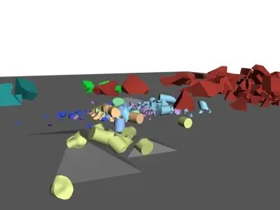 Rubble and Rocks 3D model