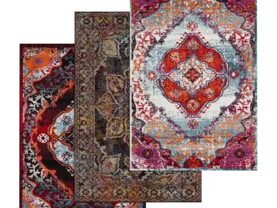 Rug Set 2046 3D model