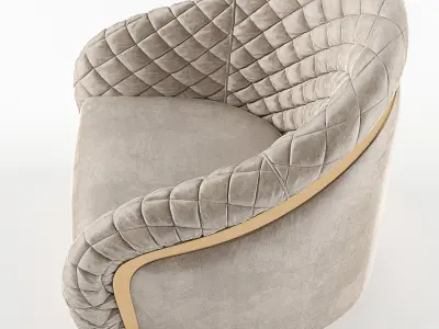 Portofino armchair by Cantori  3D model