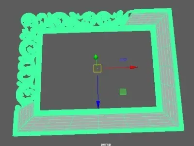 mirror 3d model for cnc machines 3D model