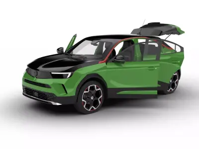 Vauxhall Mokka 2021 HQ 3d model 3D model