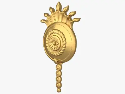 Classic decor ornament 225 3D model