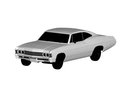 chevy impala 3D model