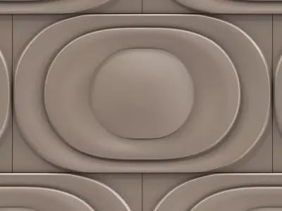 Wall panel Kaza Saturn 3d Panel 3D model