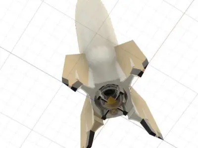 Vengeance Weapon Two 3D print model