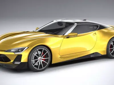 Generic Coupe 2020 3D model