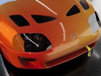 Toyota Supra MK IV 1993 3D model